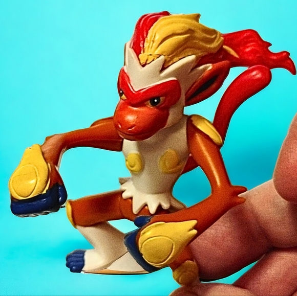 Four (4) Vintage Collectible McDonald's Pokemon Toys - Pikachu Mewtwo Infernape - Picture 3 of 6